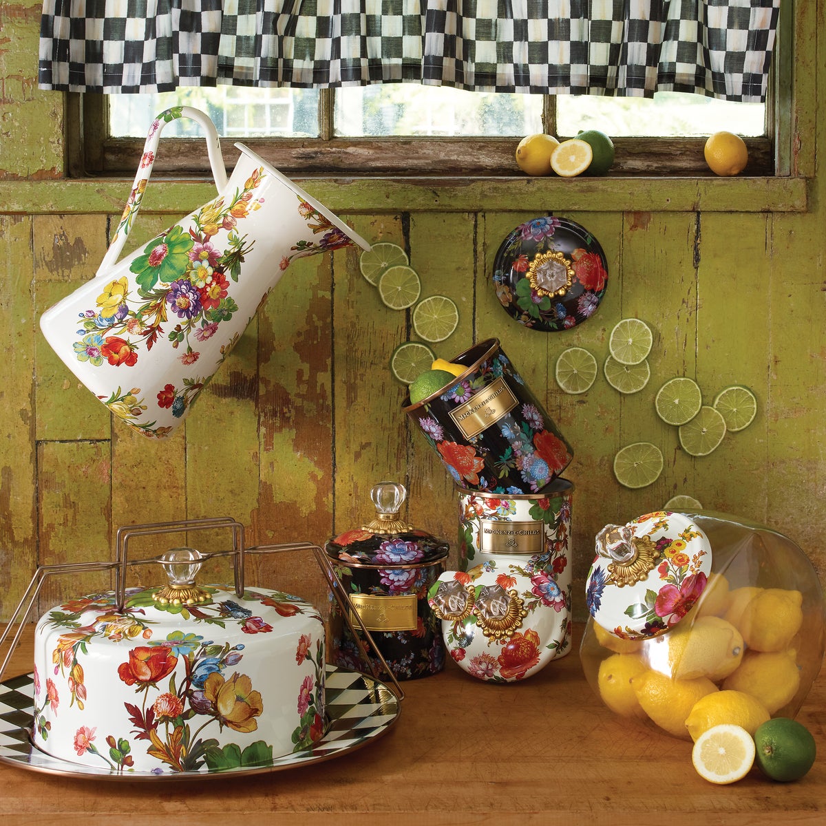 Courtly Check Cafe Valance - Image 3