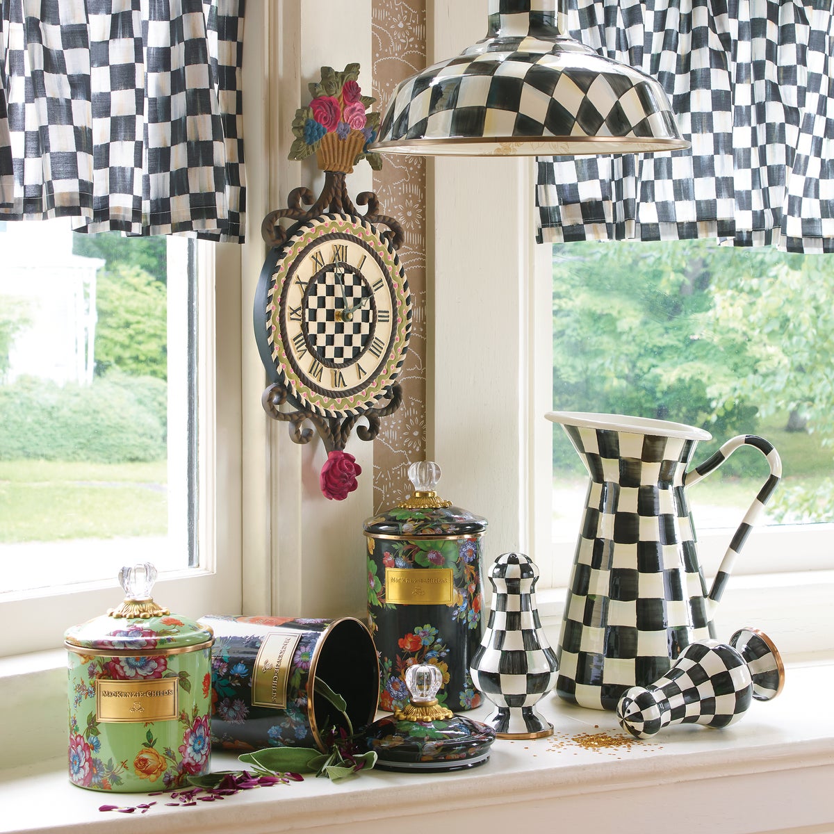 Courtly Check Cafe Valance - Image 6