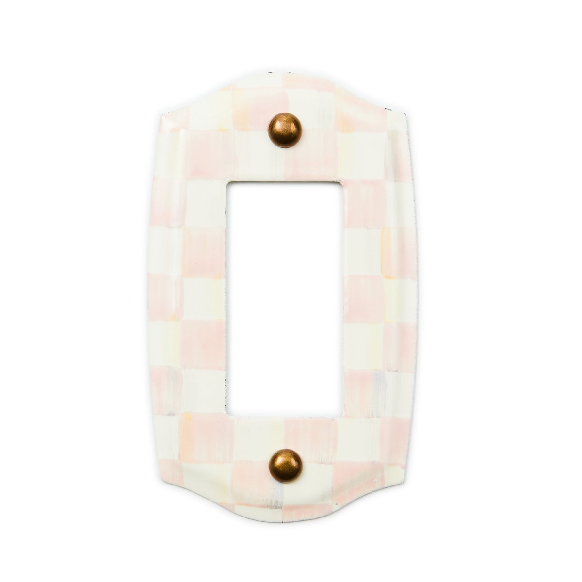 Rosy Check Single Rocker Switch Plate - Image 2
