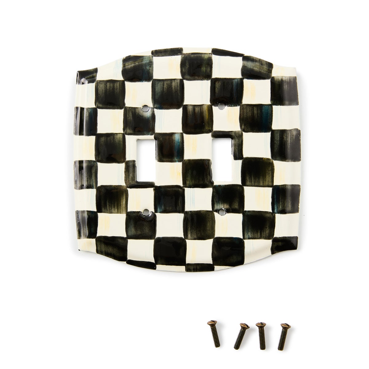 Courtly Check Double Toggle Switch Plate - Image 3