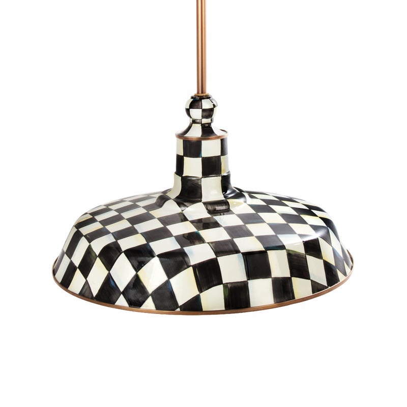Courtly Check 18" Barn Pendant Lamp
