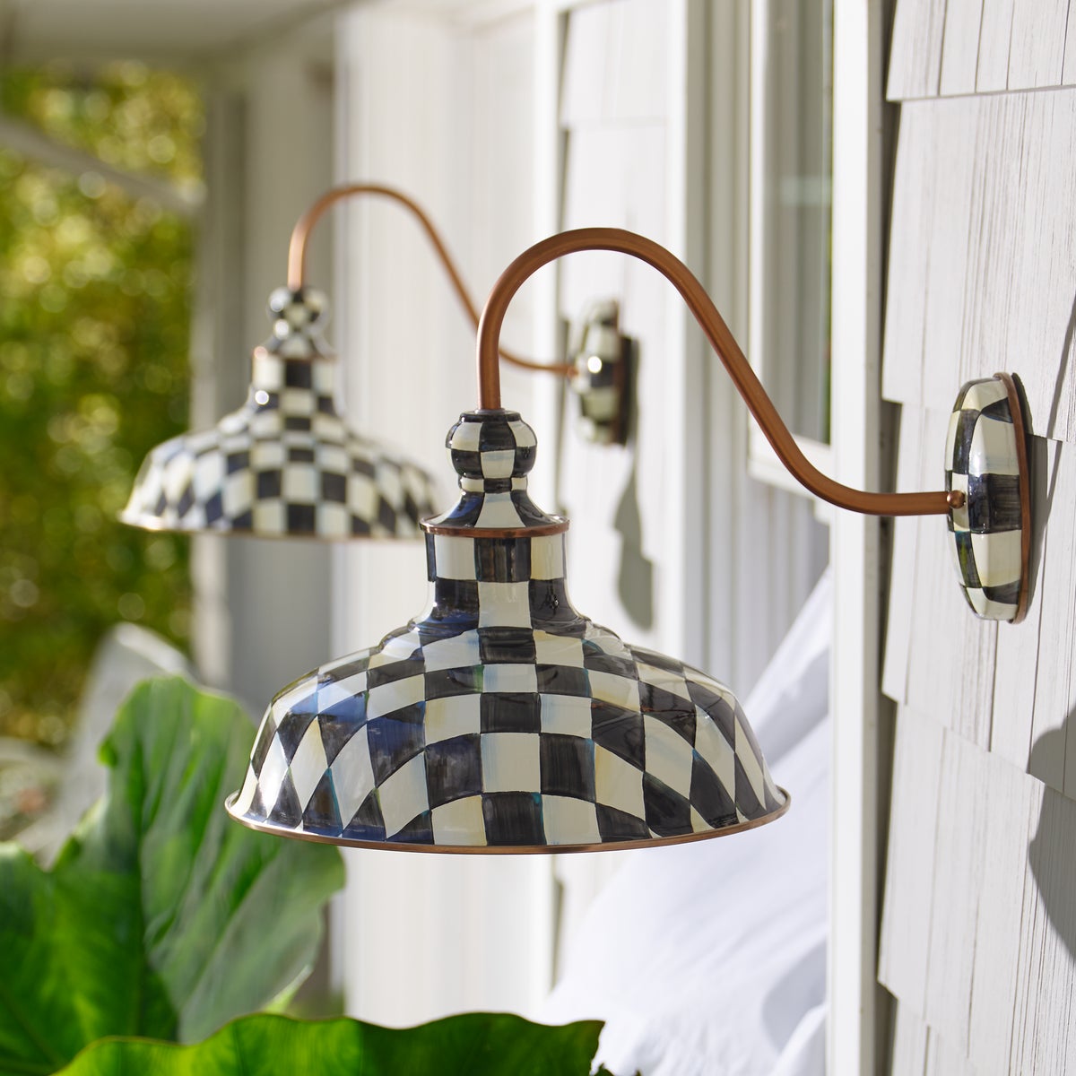Courtly Check 12" Barn Sconce - Image 2