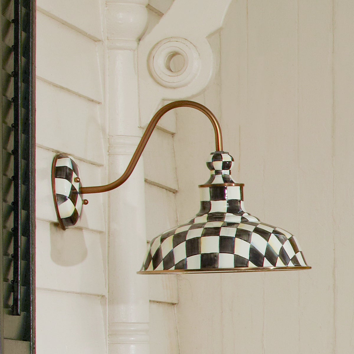 Courtly Check 12" Barn Sconce - Image 3