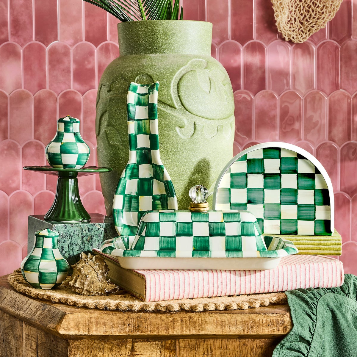 Emerald Check Butter Box - Image 2