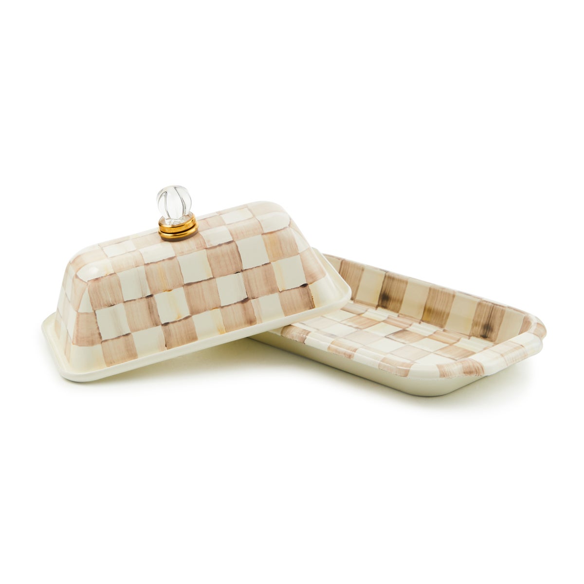 Mocha Check Butter Box - Image 4