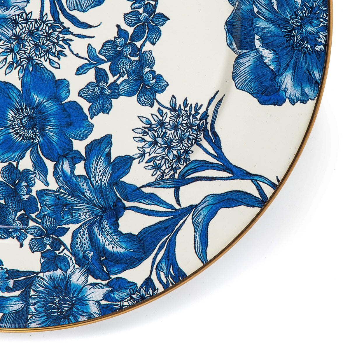 Royal English Garden Enamel Charger/Plate - Image 2