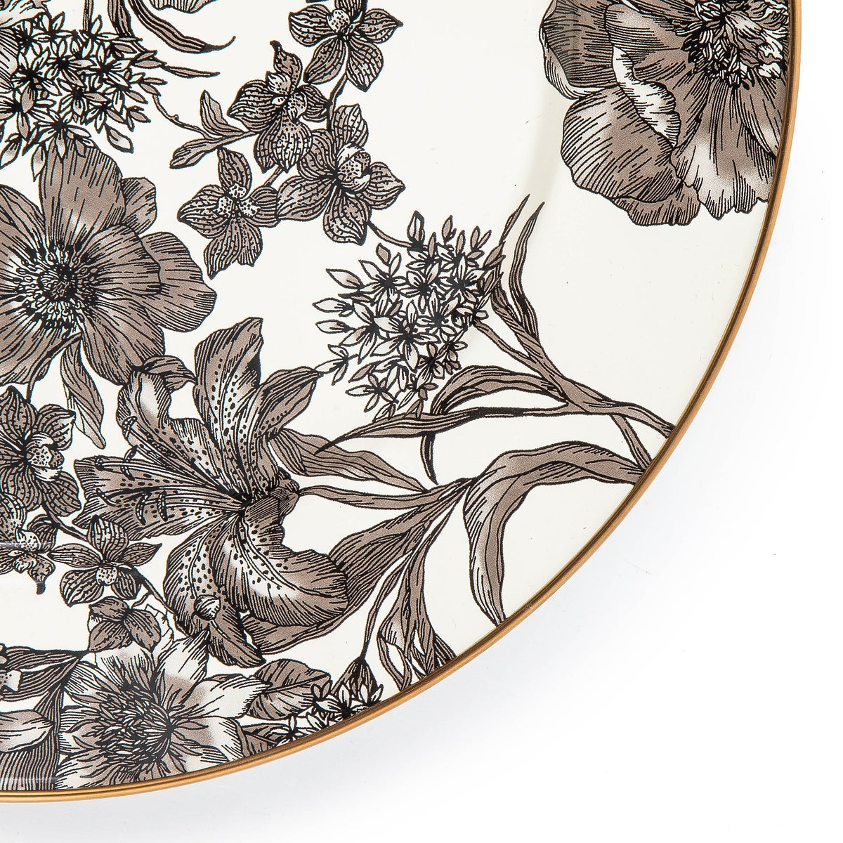 Sterling English Garden Enamel Charger/Plate - Image 2