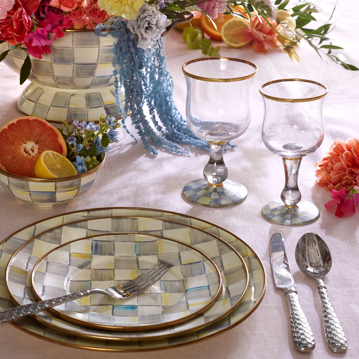 Sterling Check Everyday Bowl - Image 2