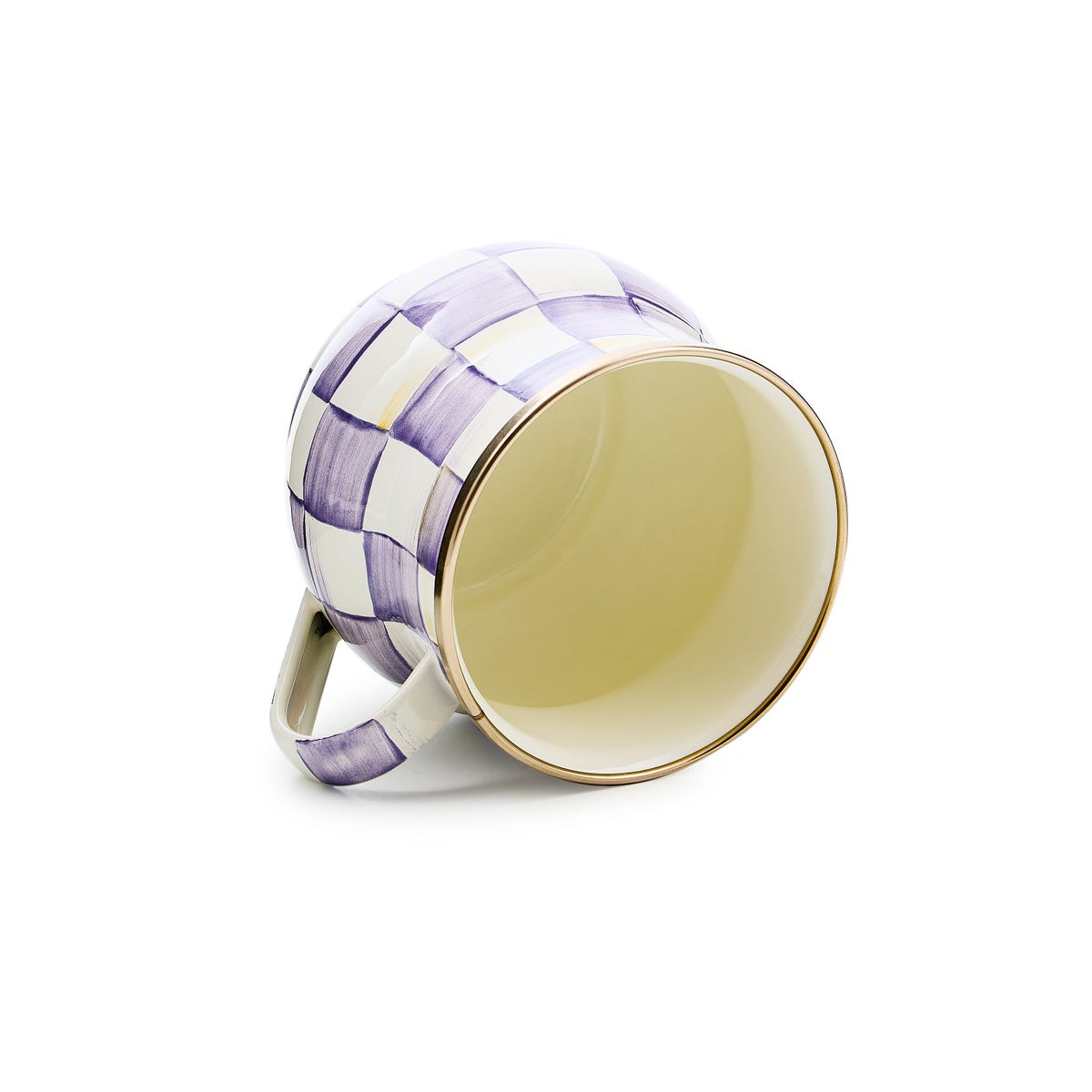 Violet Check Mug - Image 3