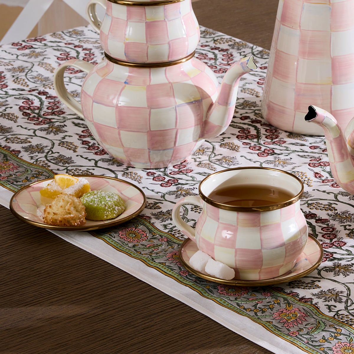 Rosy Check Saucer - Image 2
