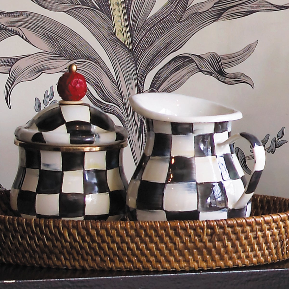 Courtly Check Creamer - Image 4