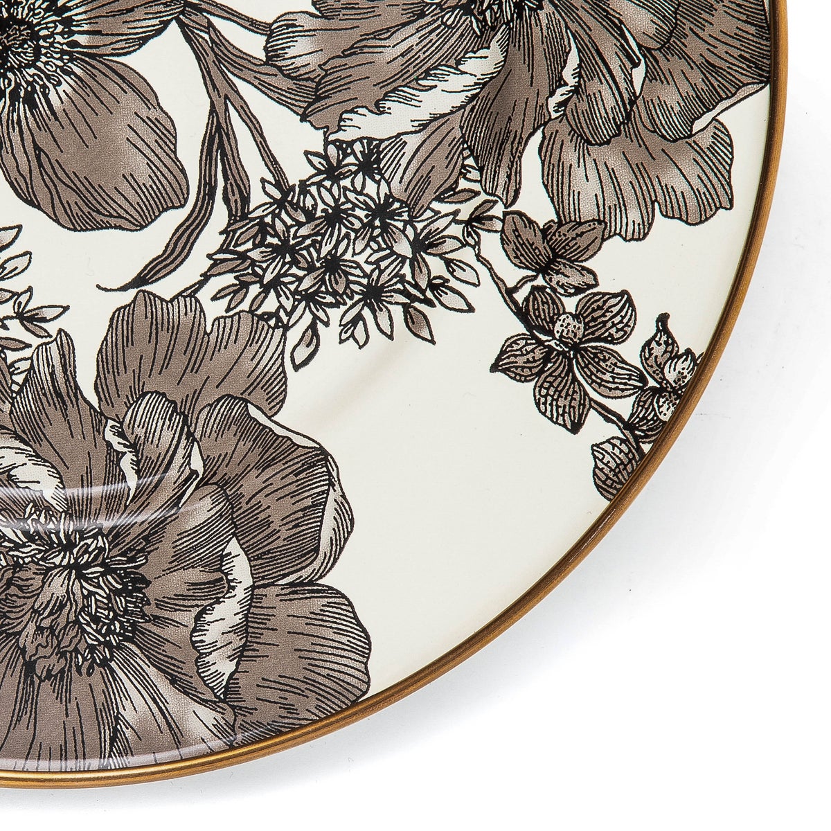 Sterling English Garden Enamel Salad/Dessert Plate - Image 2