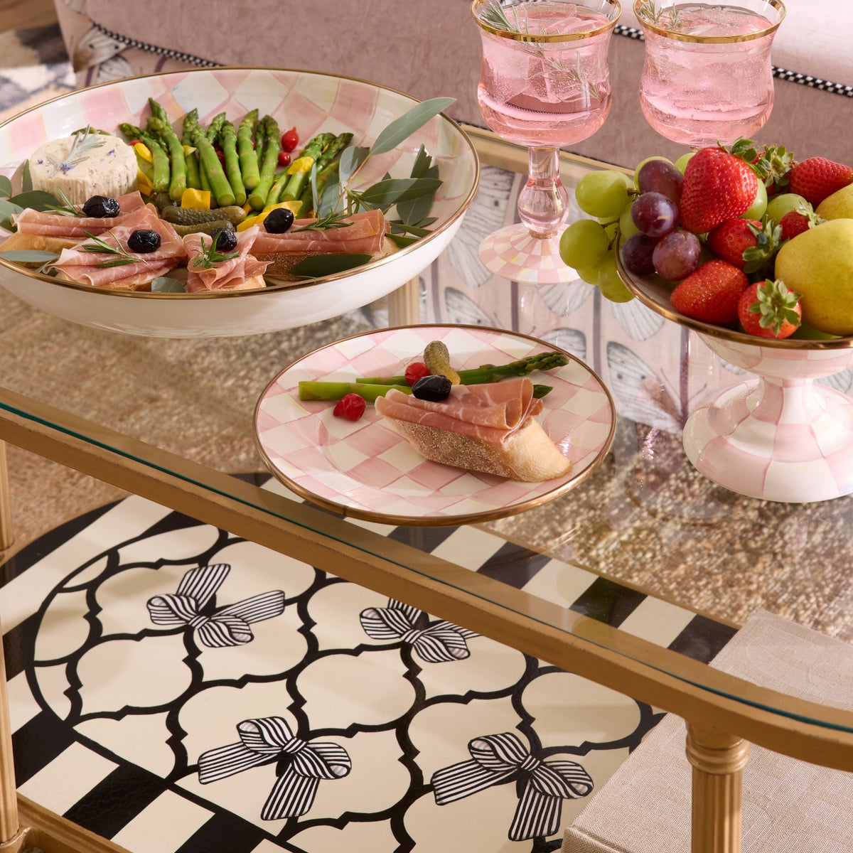 Rosy Check Salad/Dessert Plate - Image 6