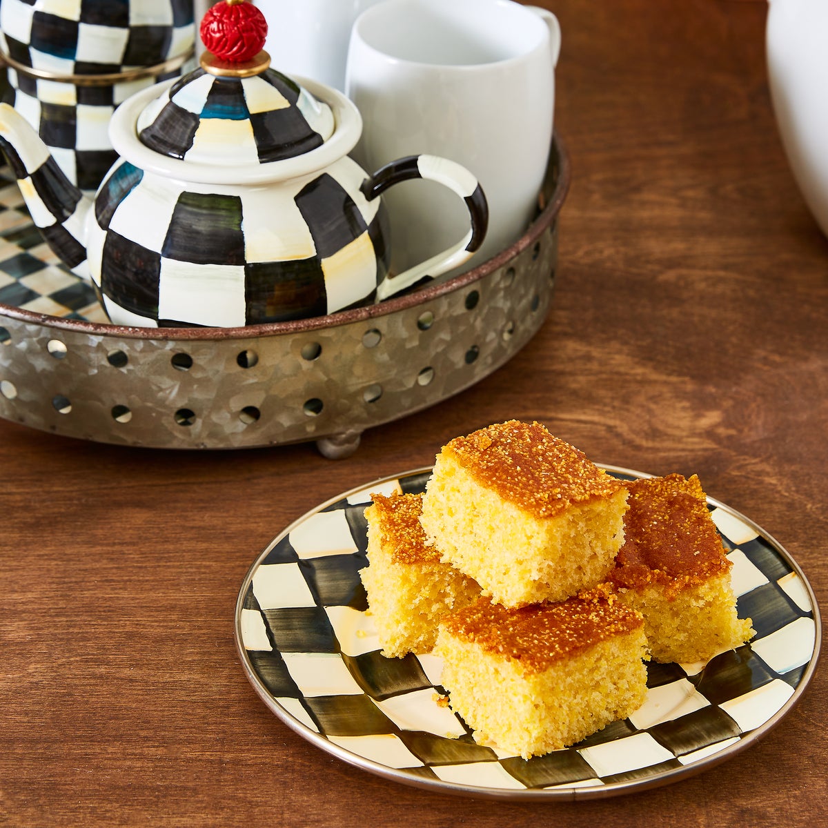 Courtly Check Salad/Dessert Plate - Image 3