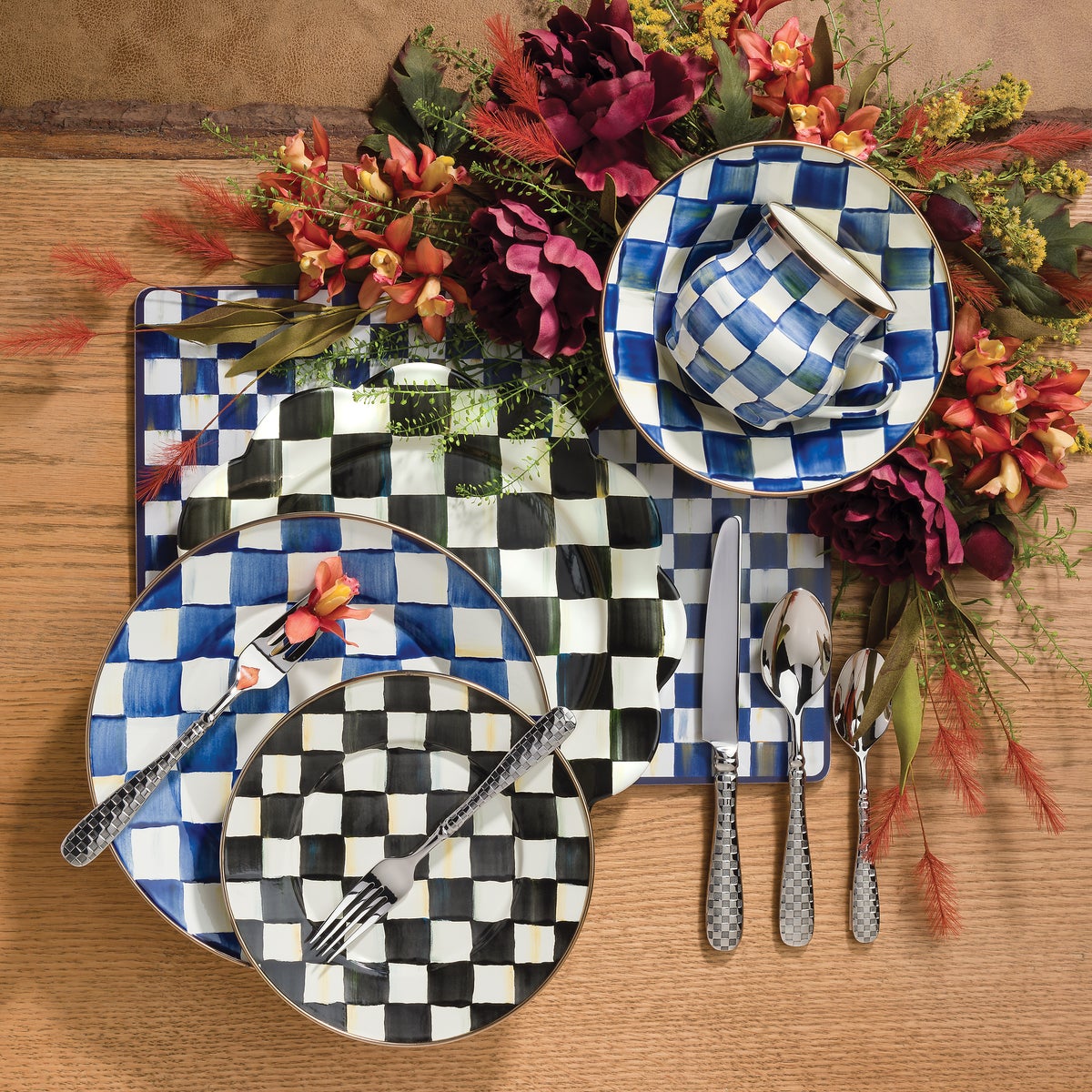 Courtly Check Salad/Dessert Plate - Image 6