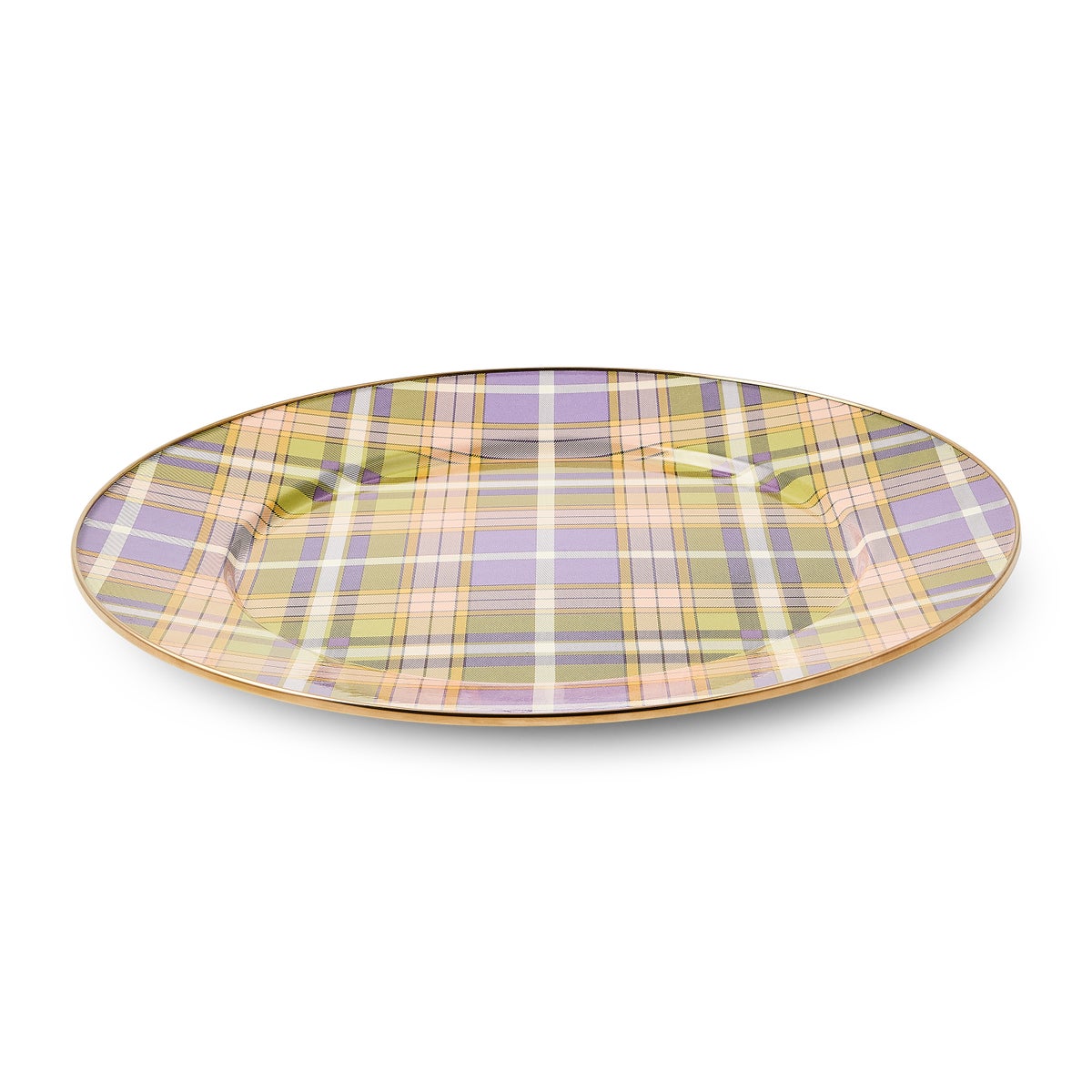 Tartan Violet Serving Platter - Image 3
