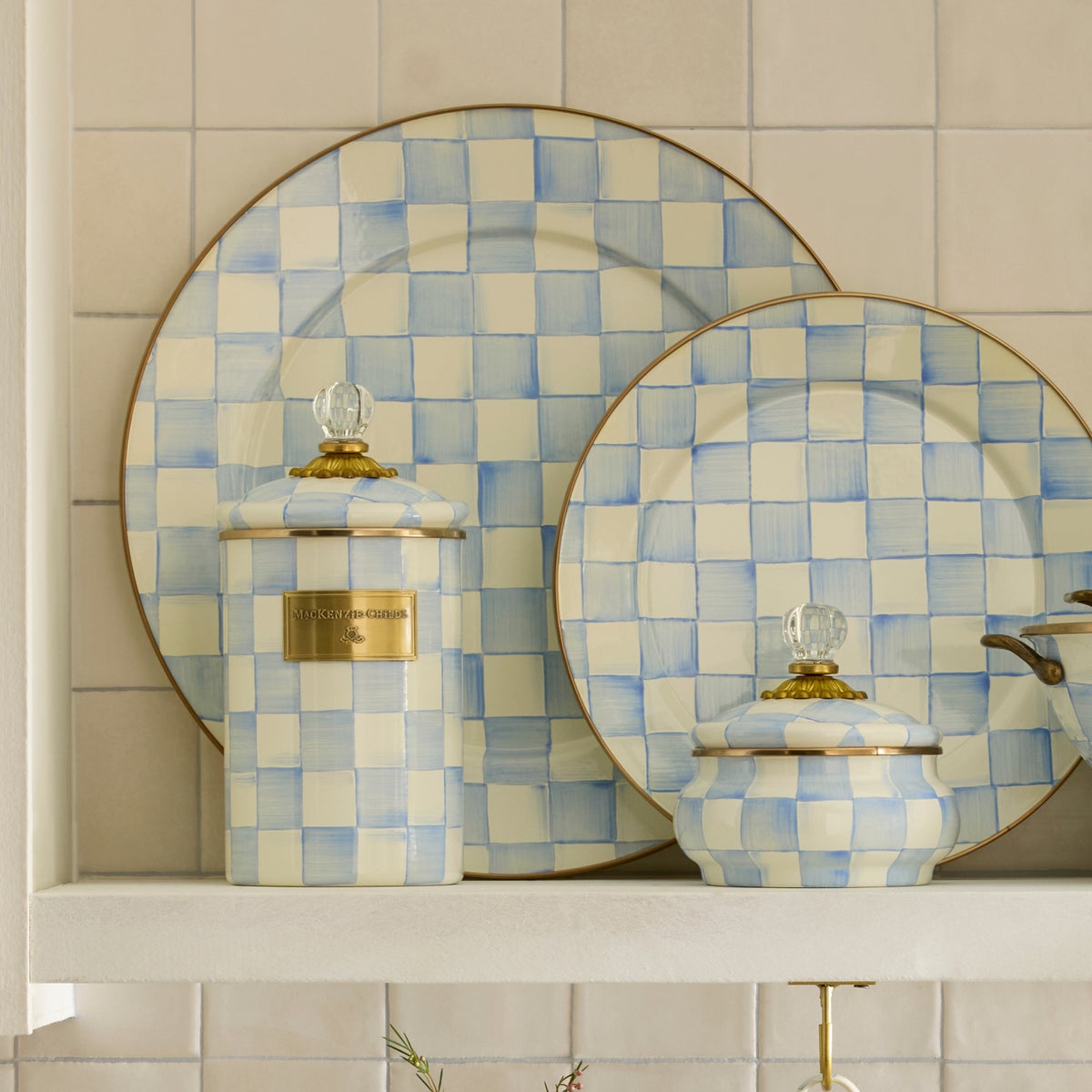 Sky Check Serving Platter - Image 6