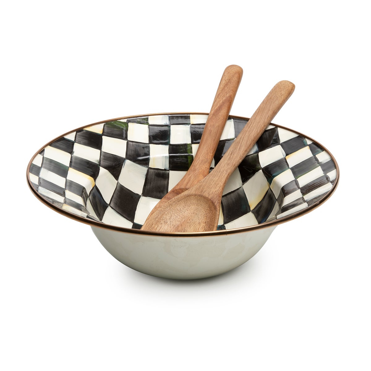 Courtly Check Salad Serving Set - Image 4