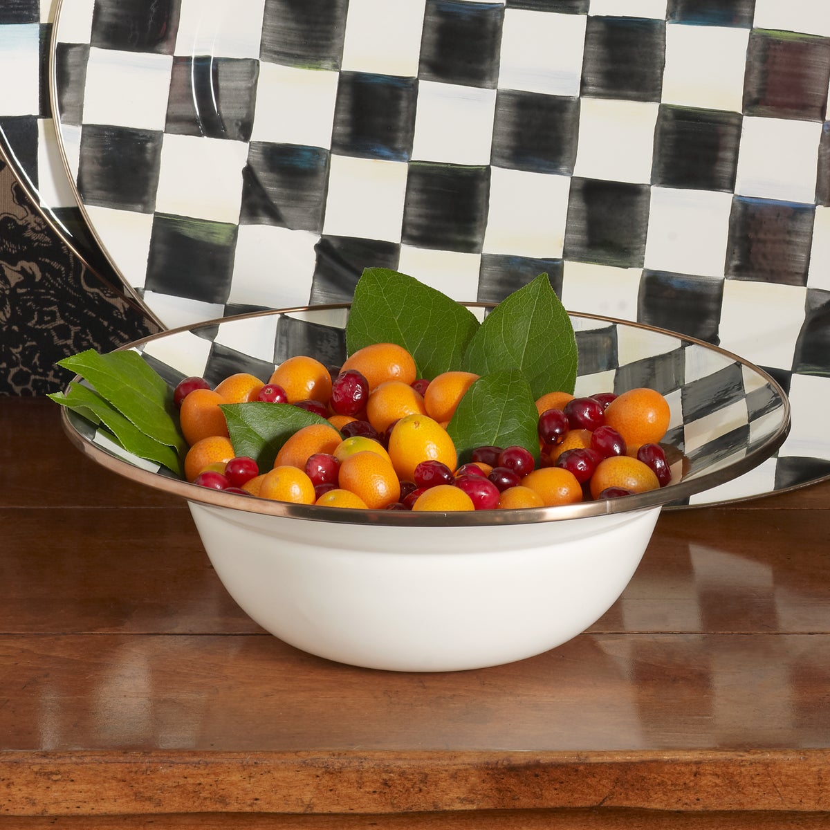 Courtly Check Serving Bowl - Image 6