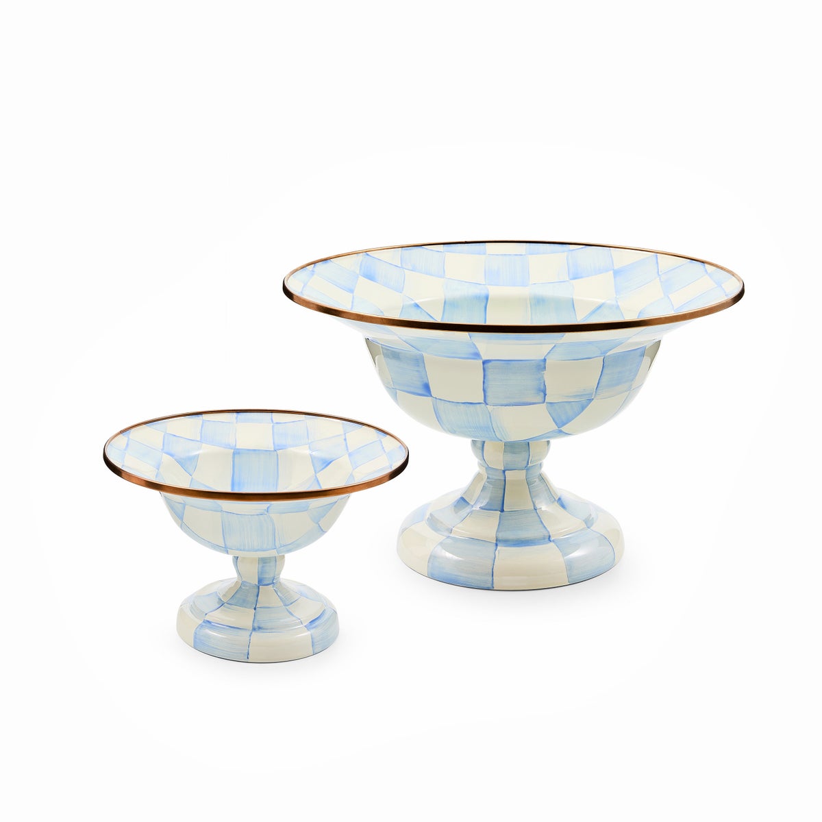 Sky Check Small Compote - Image 3