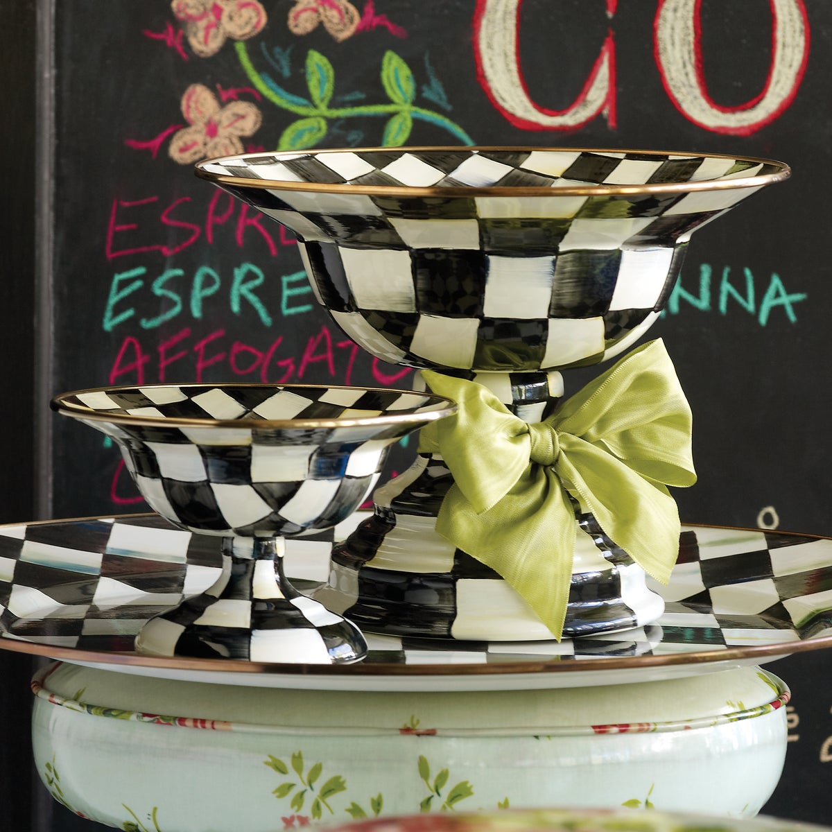 Courtly Check Small Compote - Image 2