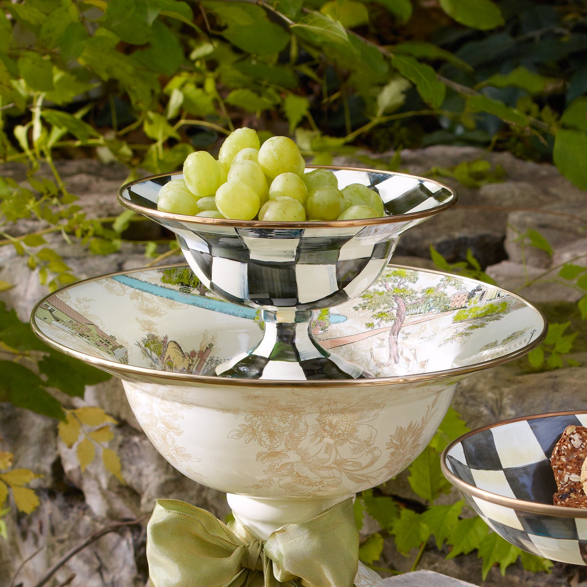 Courtly Check Small Compote - Image 7