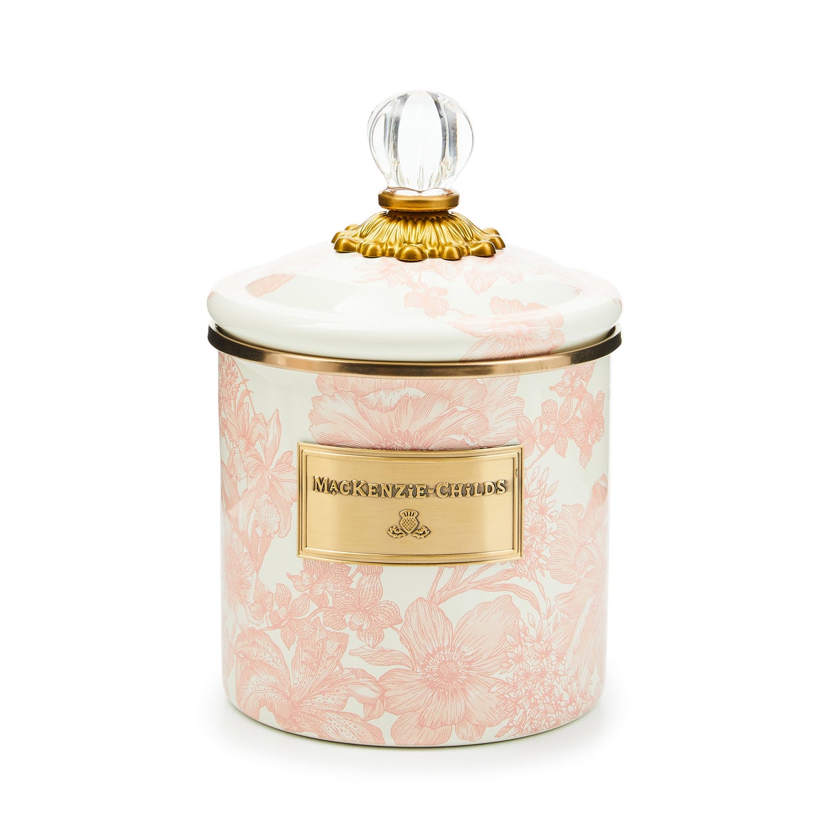 Rosy English Garden Small Canister