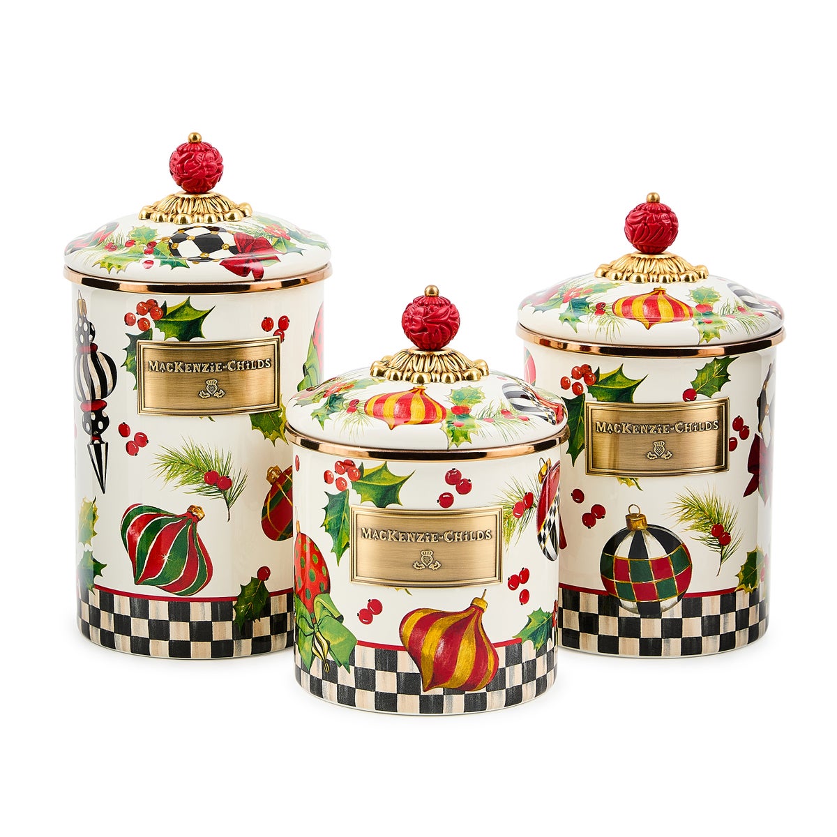 Deck the Halls Medium Canister - Image 3