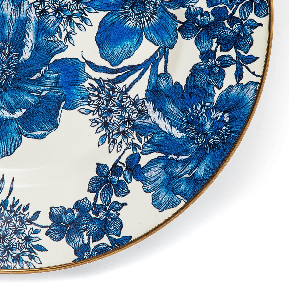 Royal English Garden Enamel Dinner Plate - Image 3