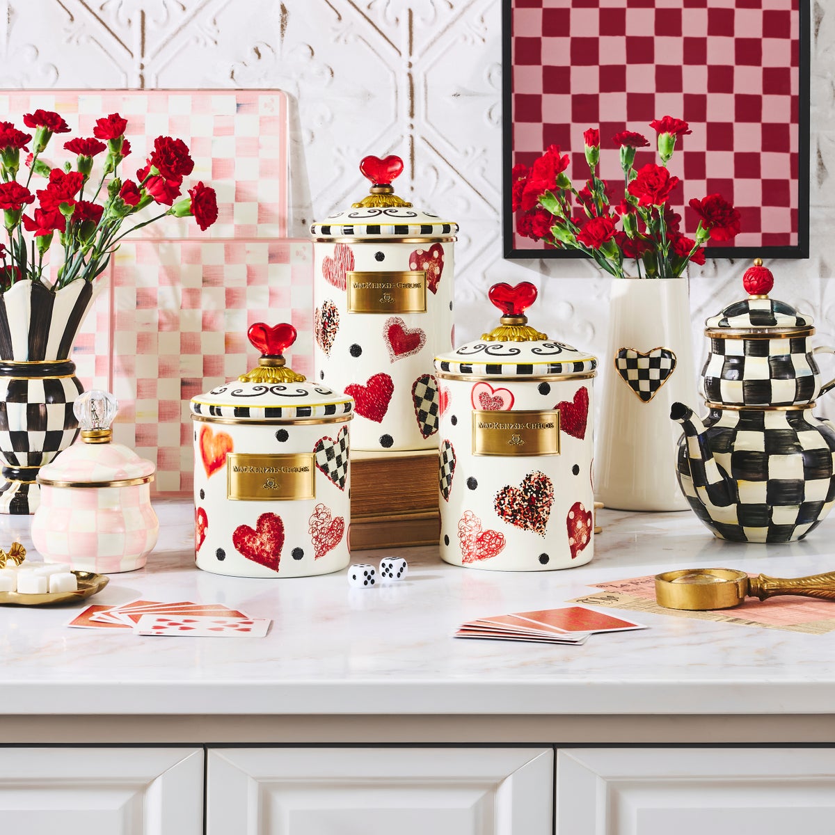 Love Canisters, Set of 3 - Image 2