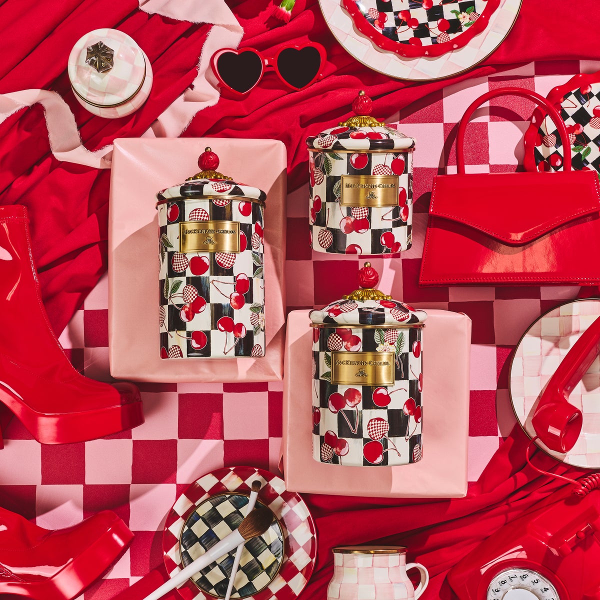 Mon Cheri Canisters, Set of 3 - Image 3