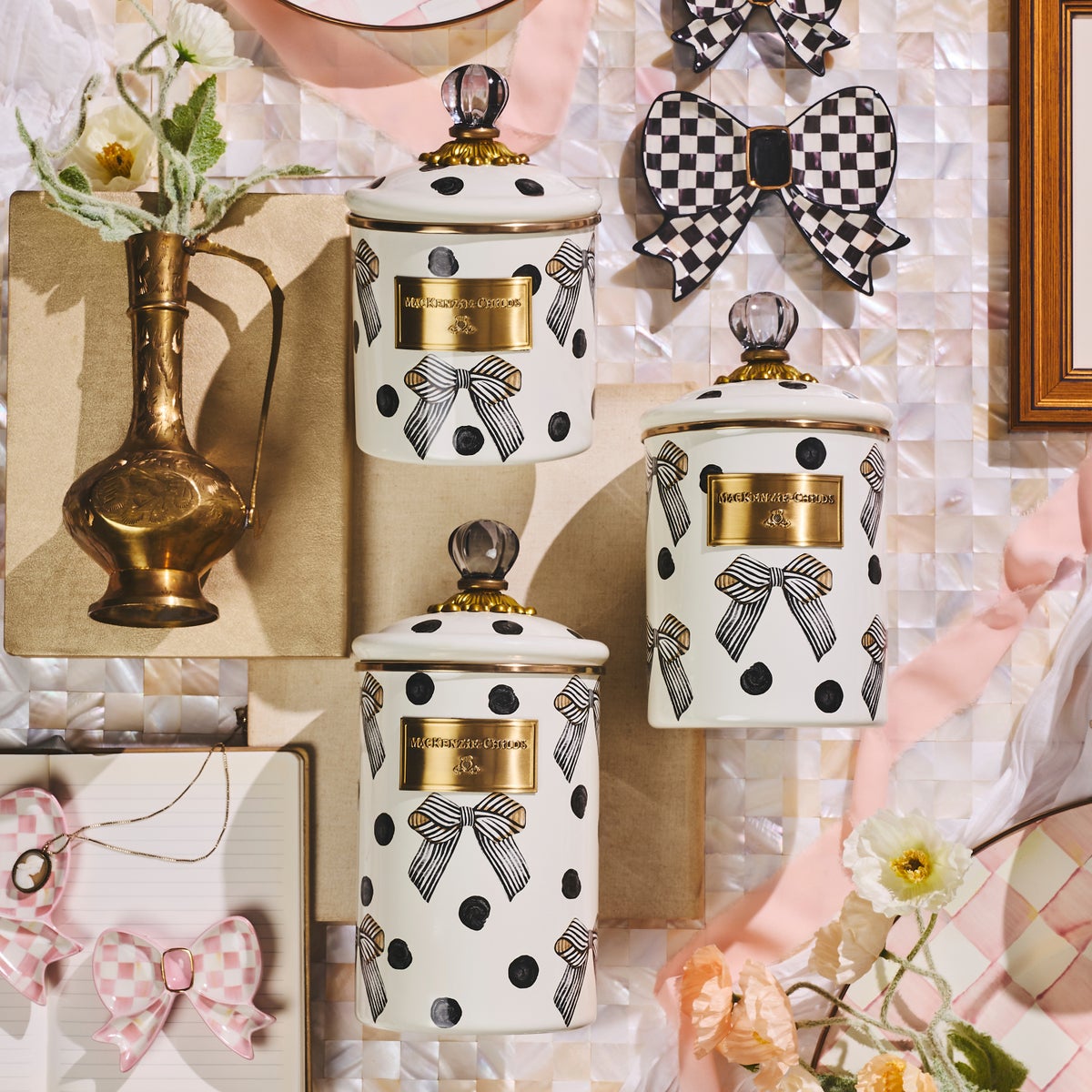 Pretty As a Bow Canisters, Set of 3 - Image 3