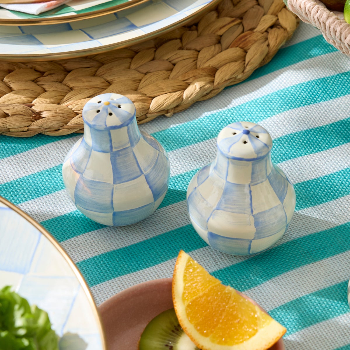 Sky Check Salt & Pepper Shakers - Image 2