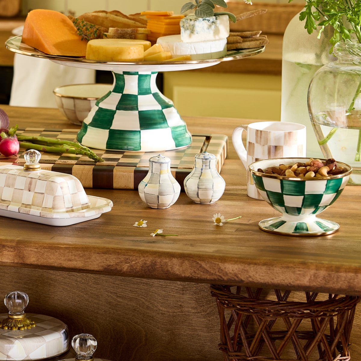 Sterling Check Salt & Pepper Shakers - Image 5