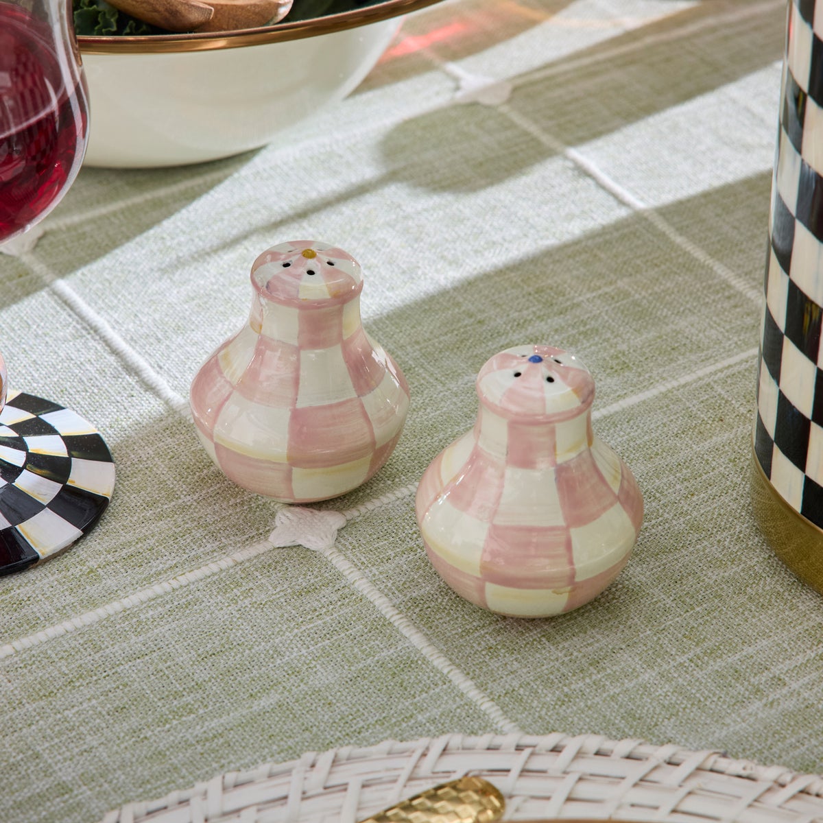 Rosy Check Salt & Pepper Shakers - Image 2