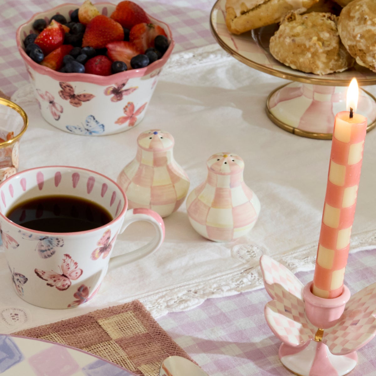 Rosy Check Salt & Pepper Shakers - Image 5