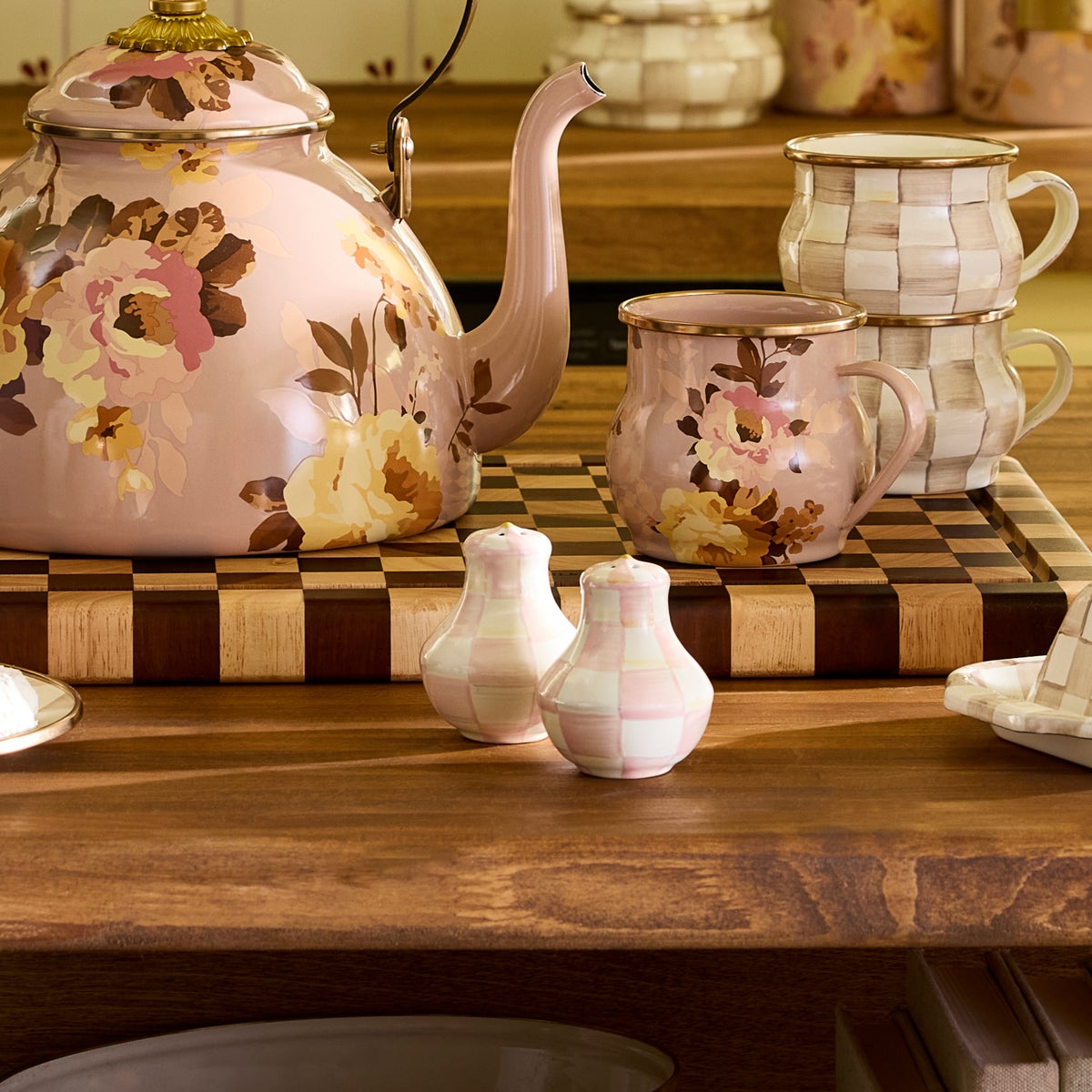 Rosy Check Salt & Pepper Shakers - Image 6
