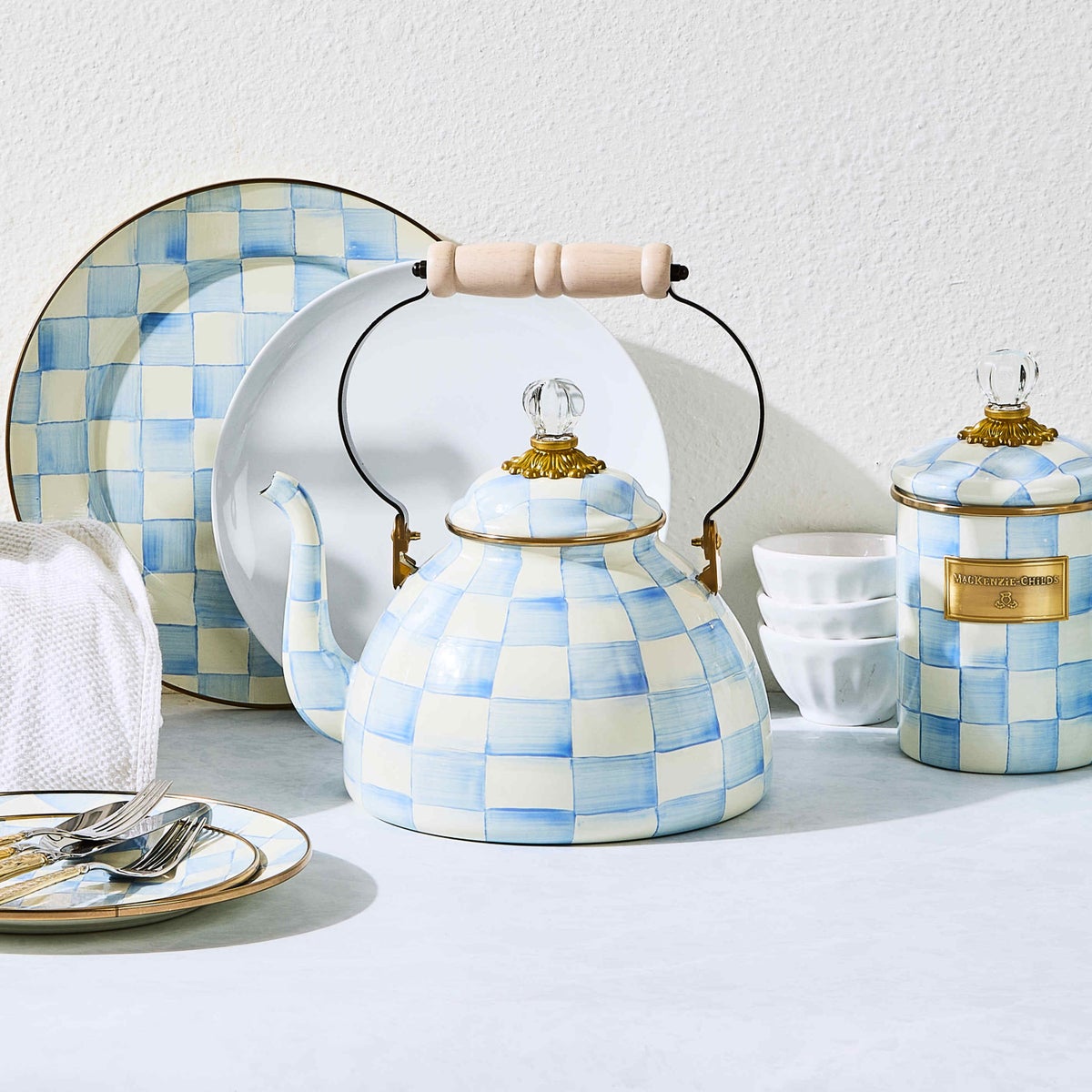 Sky Check 3 Quart Tea Kettle - Image 5