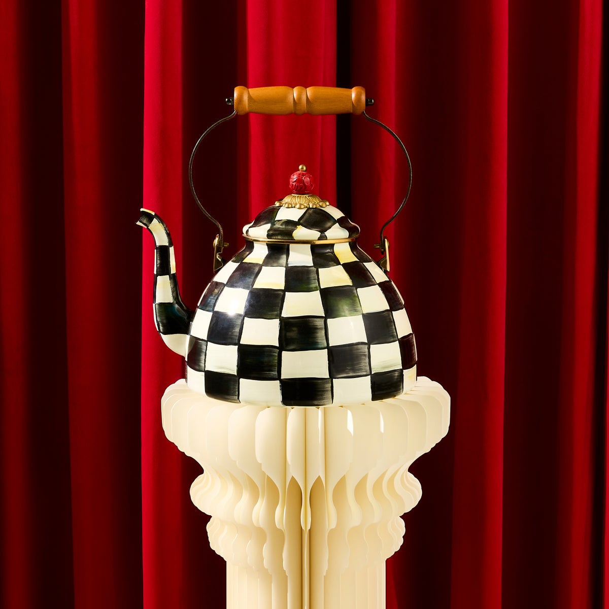 Courtly Check 3 Quart Tea Kettle - Image 6