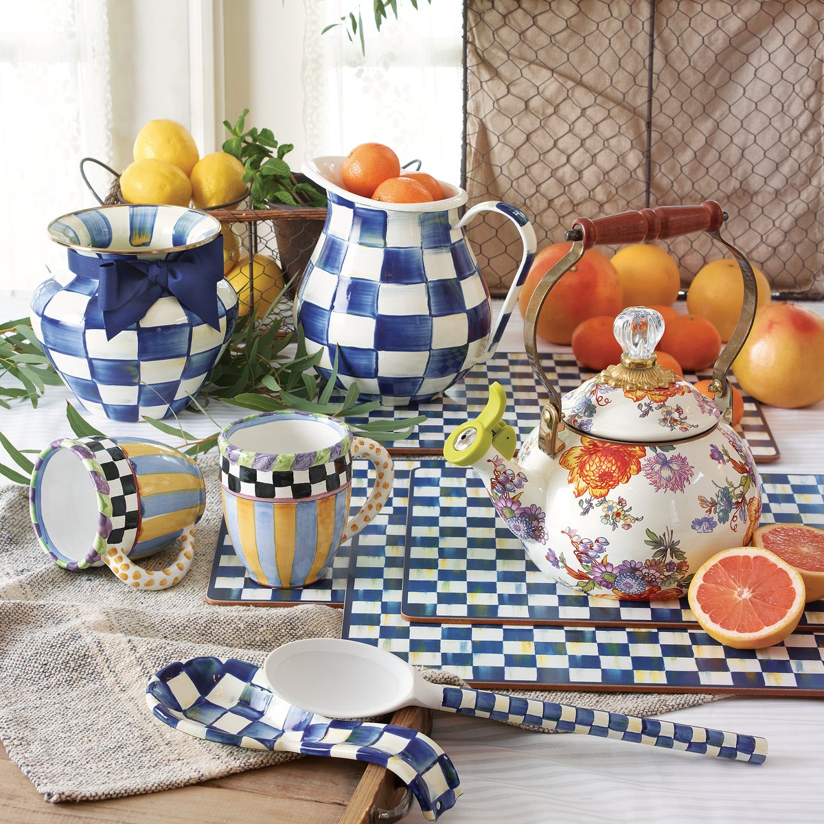 Royal Check Pitcher - Image 2