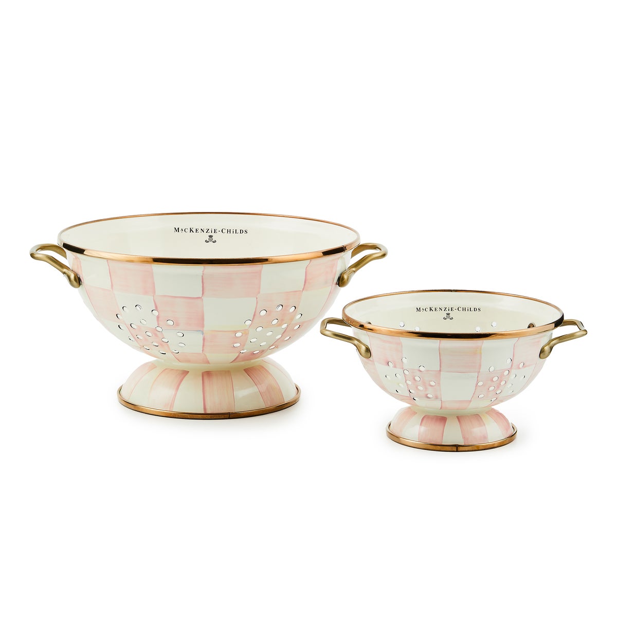 Rosy Check Large Colander - Image 3