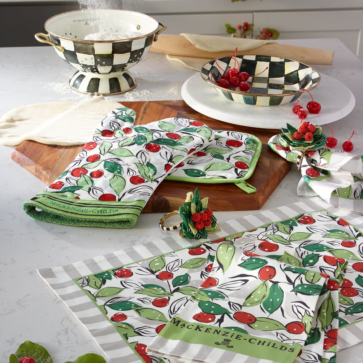 Courtly Check Large Colander - Image 3