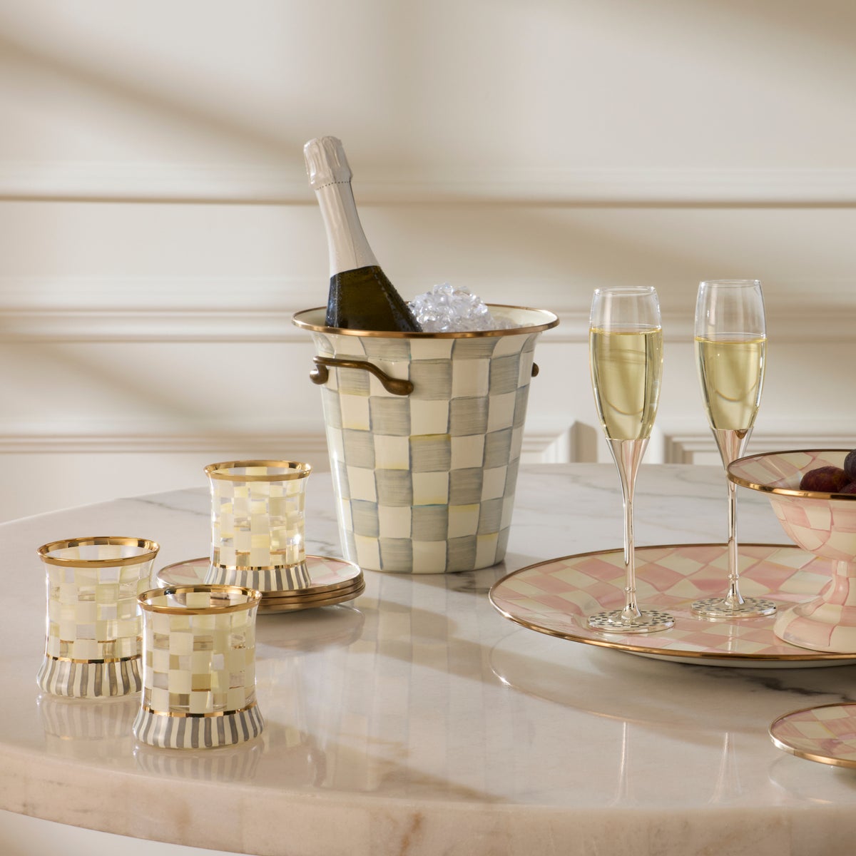 Sterling Check Wine Cooler - Image 5