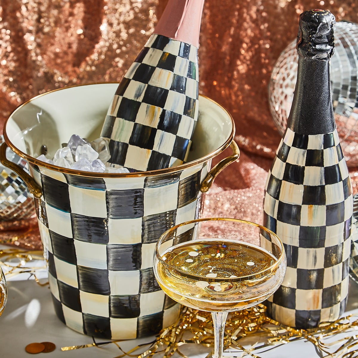 Courtly Check Wine Cooler - Image 3