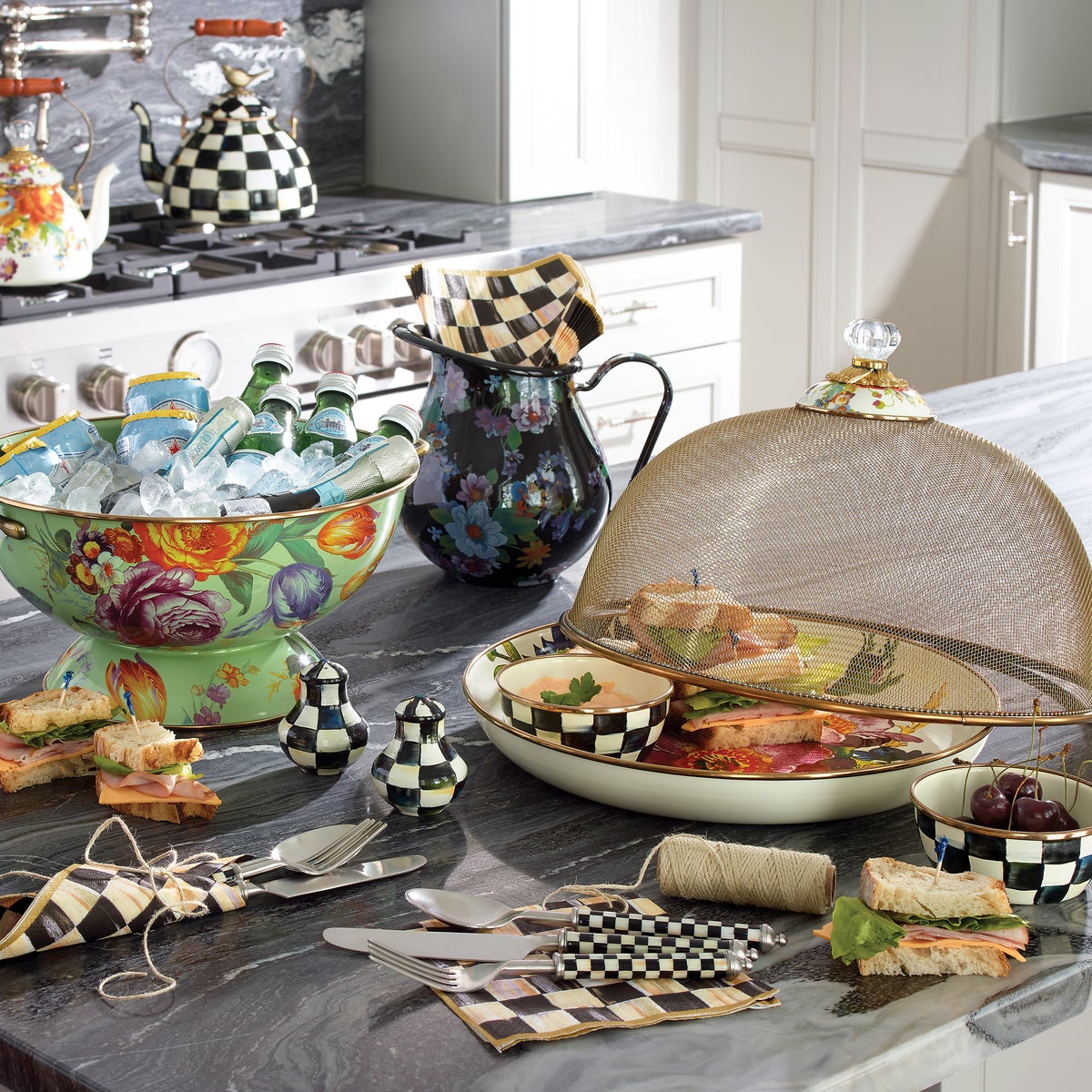 Courtly Check Pinch Bowl - Image 5