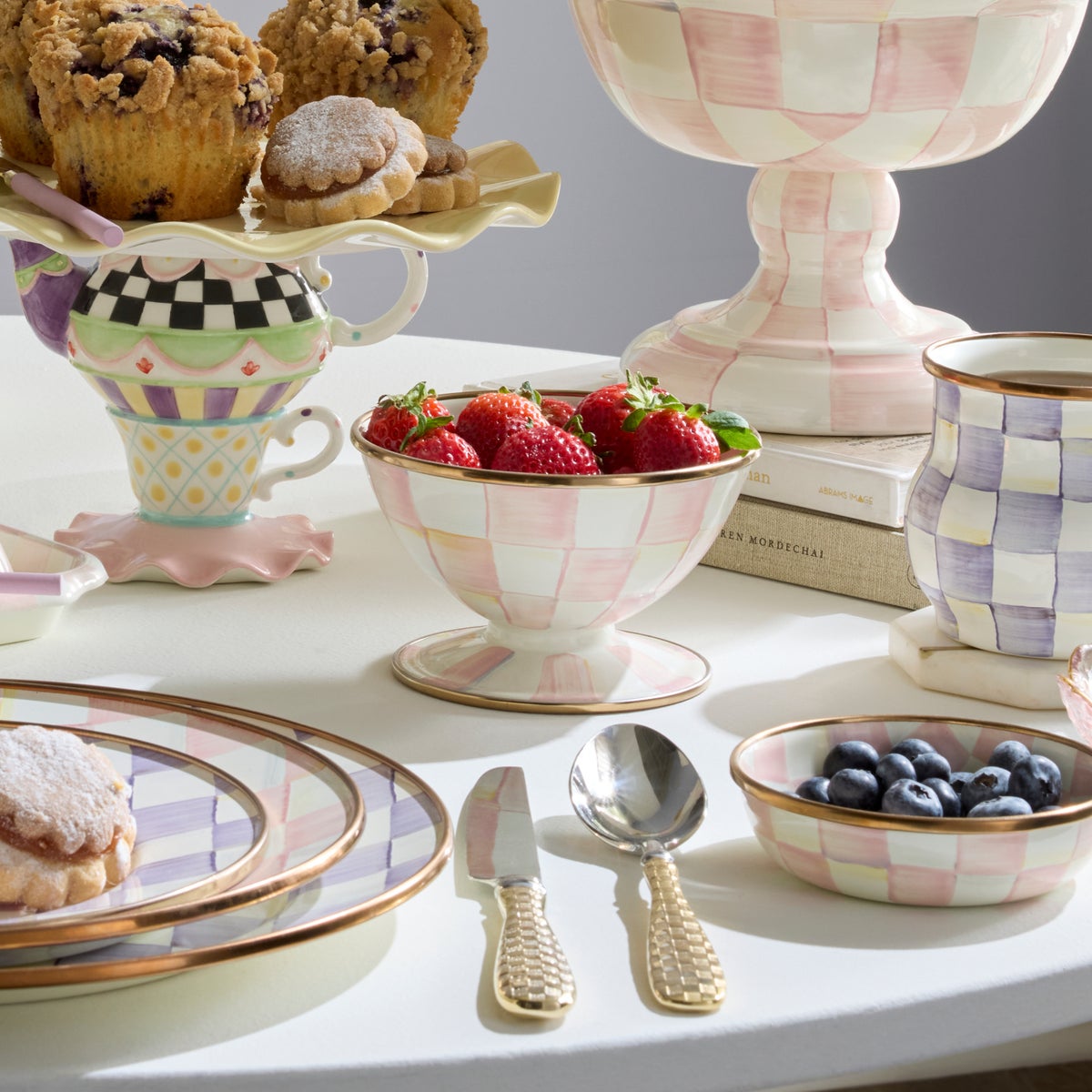 Rosy Check Ice Cream Dish - Image 2