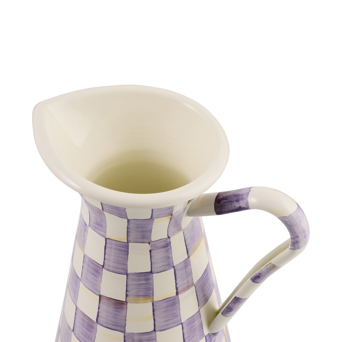 Violet Check Large Practical Pitcher - Image 3