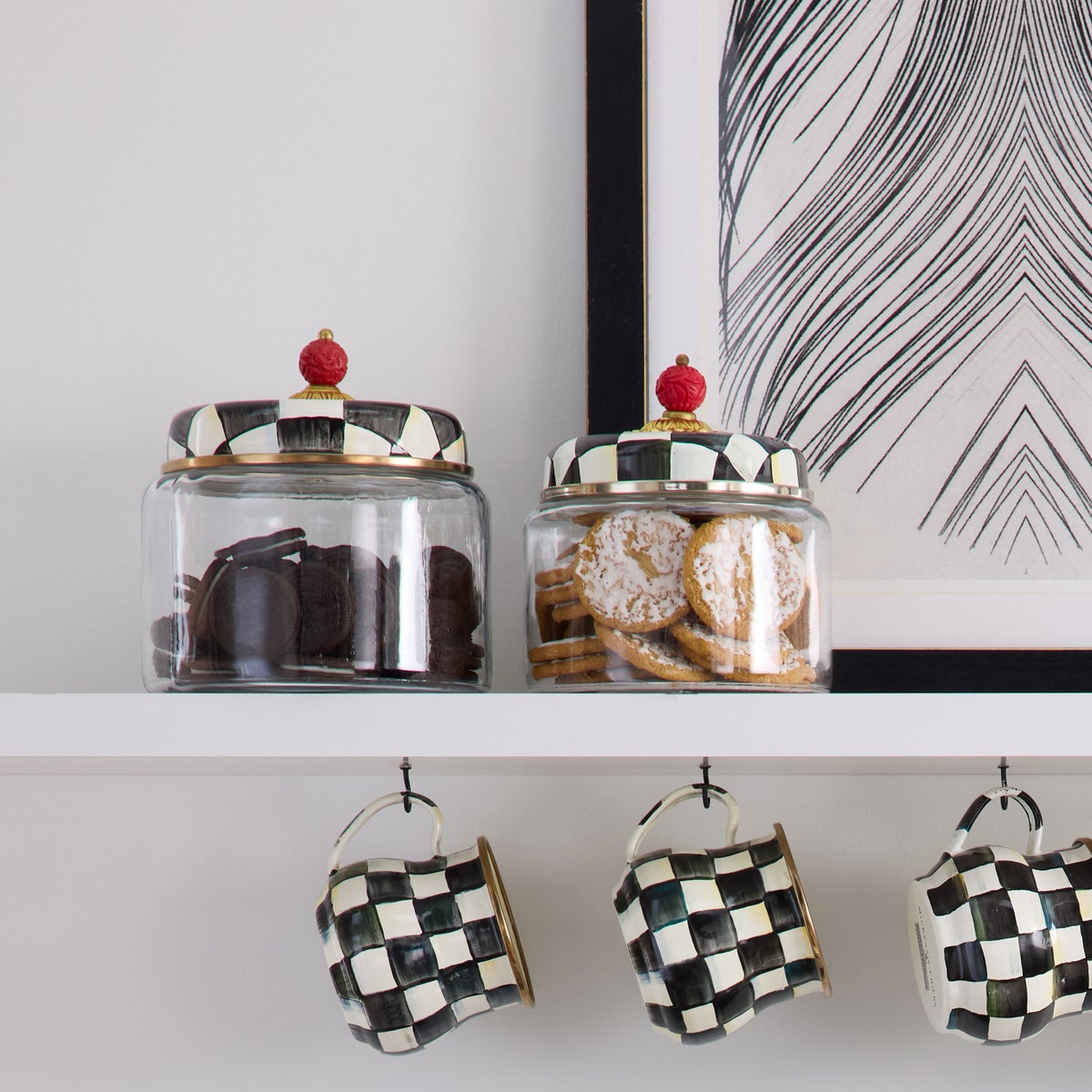 Courtly Check Medium Kitchen Canister - Image 8