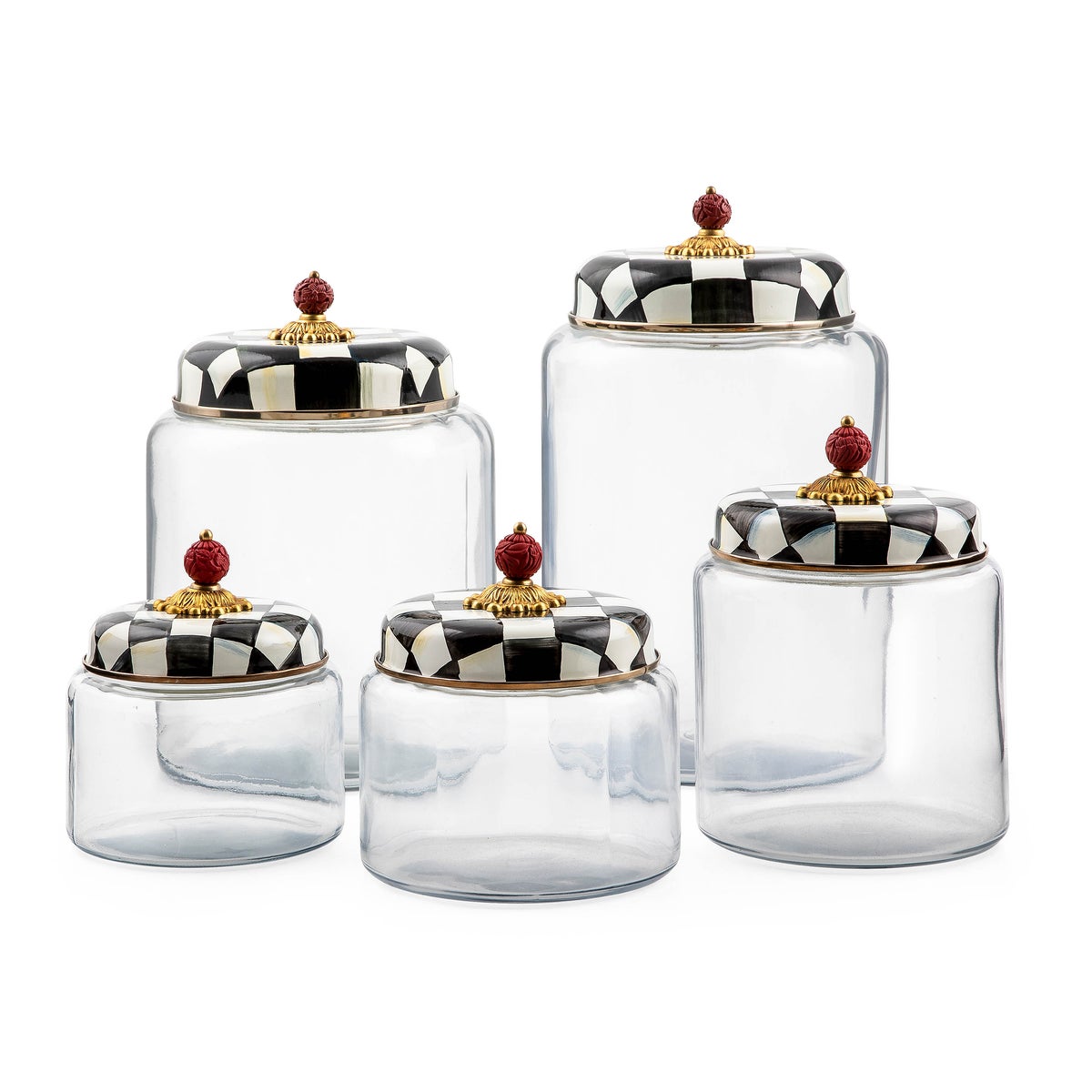 Courtly Check Large Kitchen Canister - Image 6