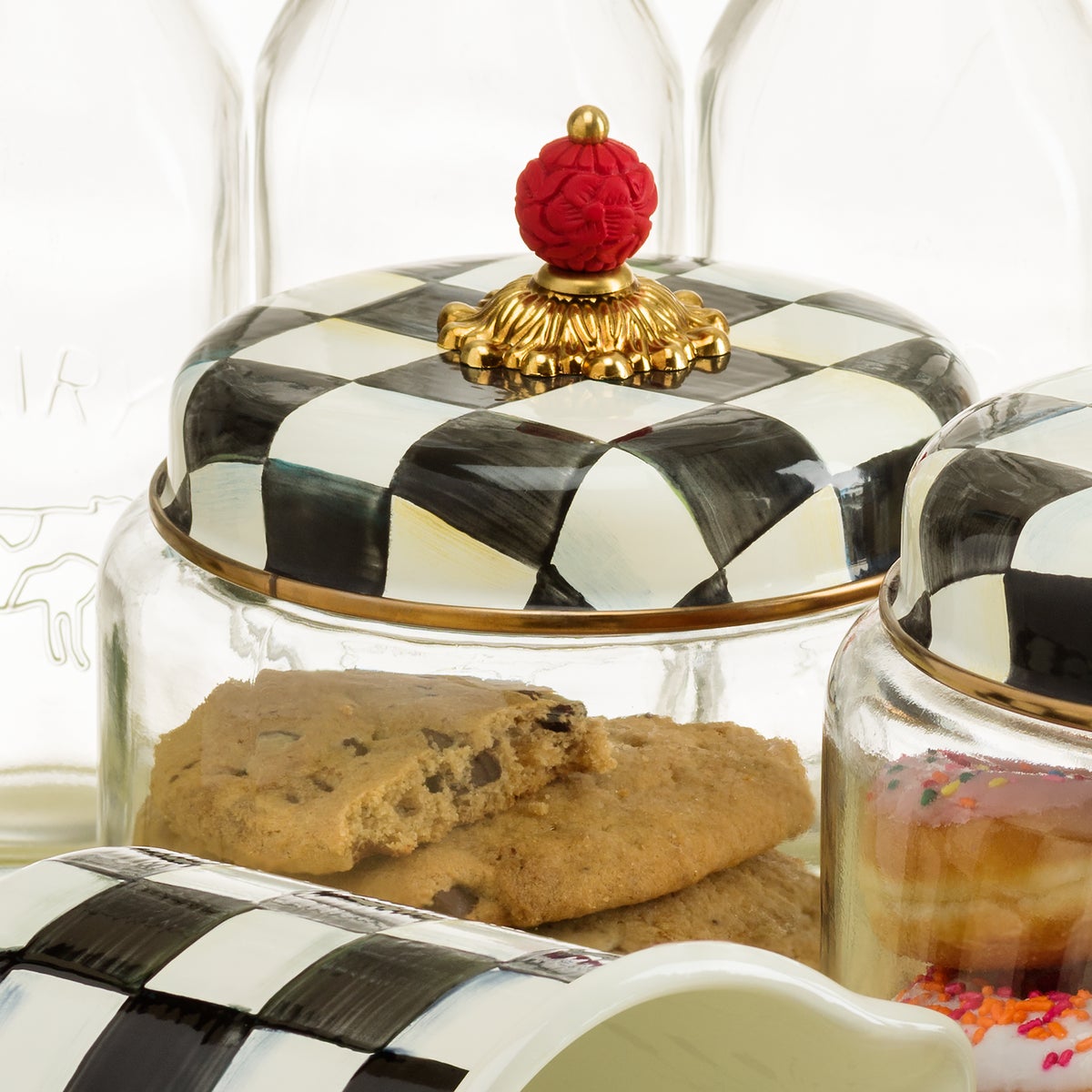 Courtly Check Large Kitchen Canister - Image 8